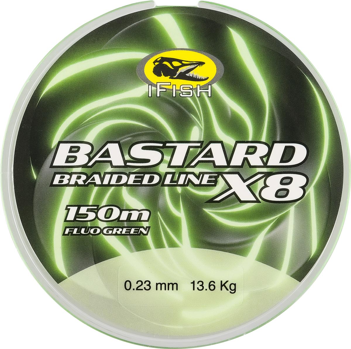 iFish Bastard Braid 0,23 mm 150m Lime